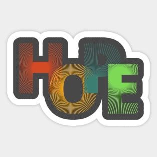 Hope Sticker